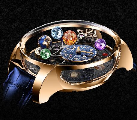 Jacob & Co Replica watch Astronomia Solar Jewellery Planets Zodiac AS310.40.SP.ZK.A